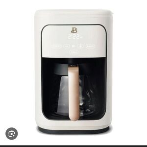 Beautiful by drew Coffee Maker - White and lack